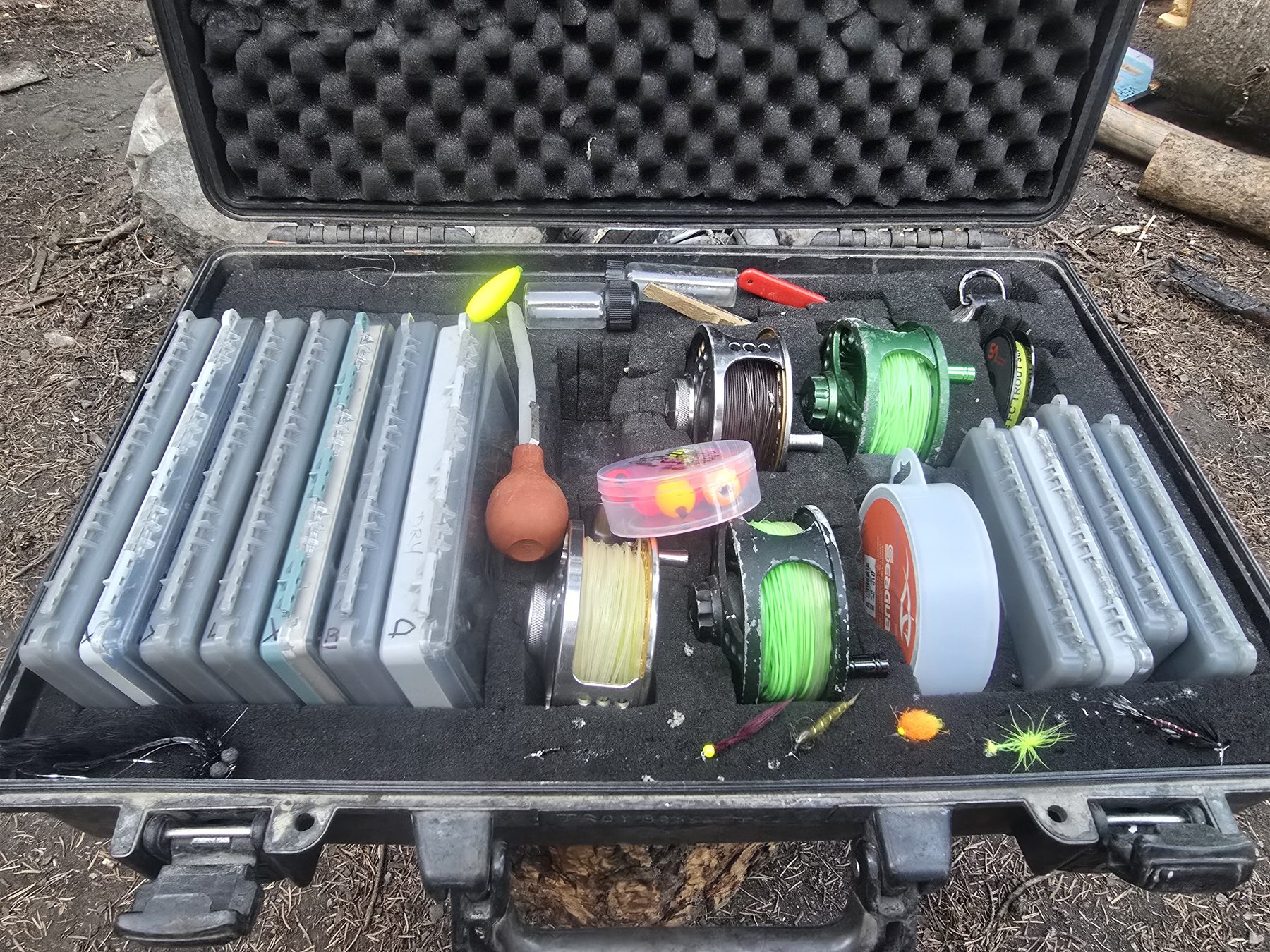 Stillwater tackle and line system case